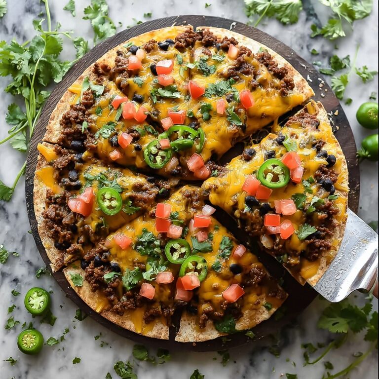 Taco Fiesta Mexican Pizza Recipe