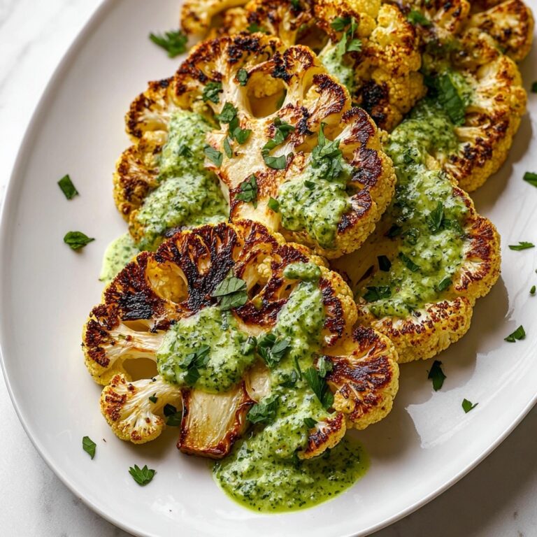 Roasted Cauliflower Steaks Recipe