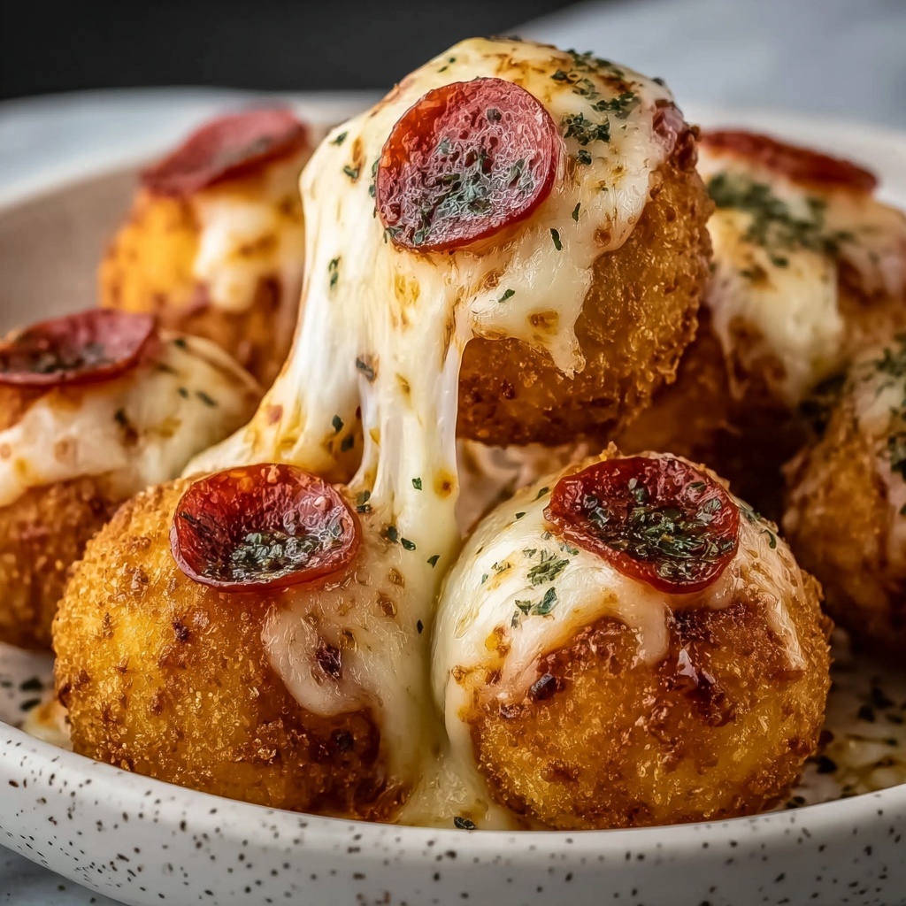 Pepperoni Pizza Bombs Recipe - Recipe Image