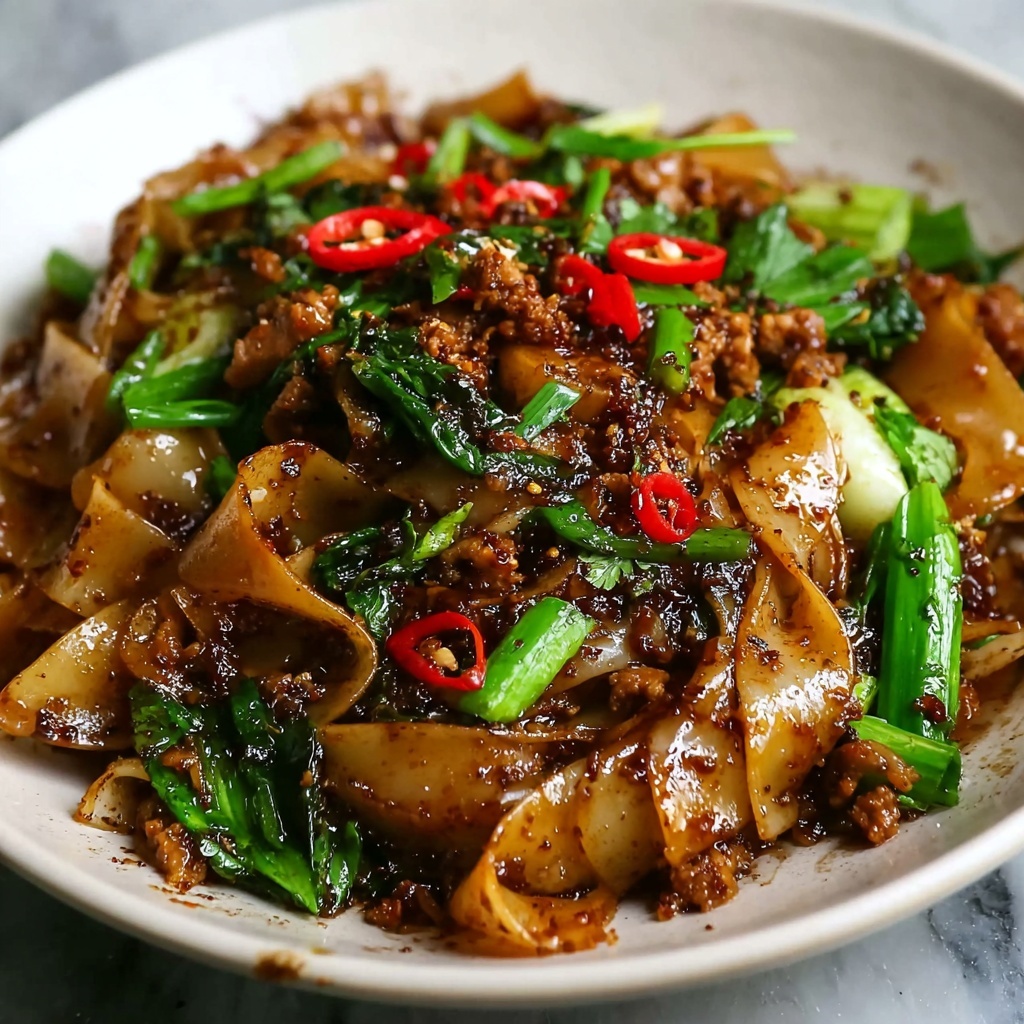Thai Drunken Noodles Recipe: Bold, Spicy, and Irresistibly Flavorful Recipe - Recipe Image