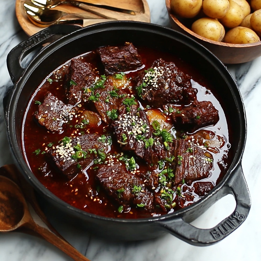 Korean-Inspired Pot Roast Recipe - Recipe Image
