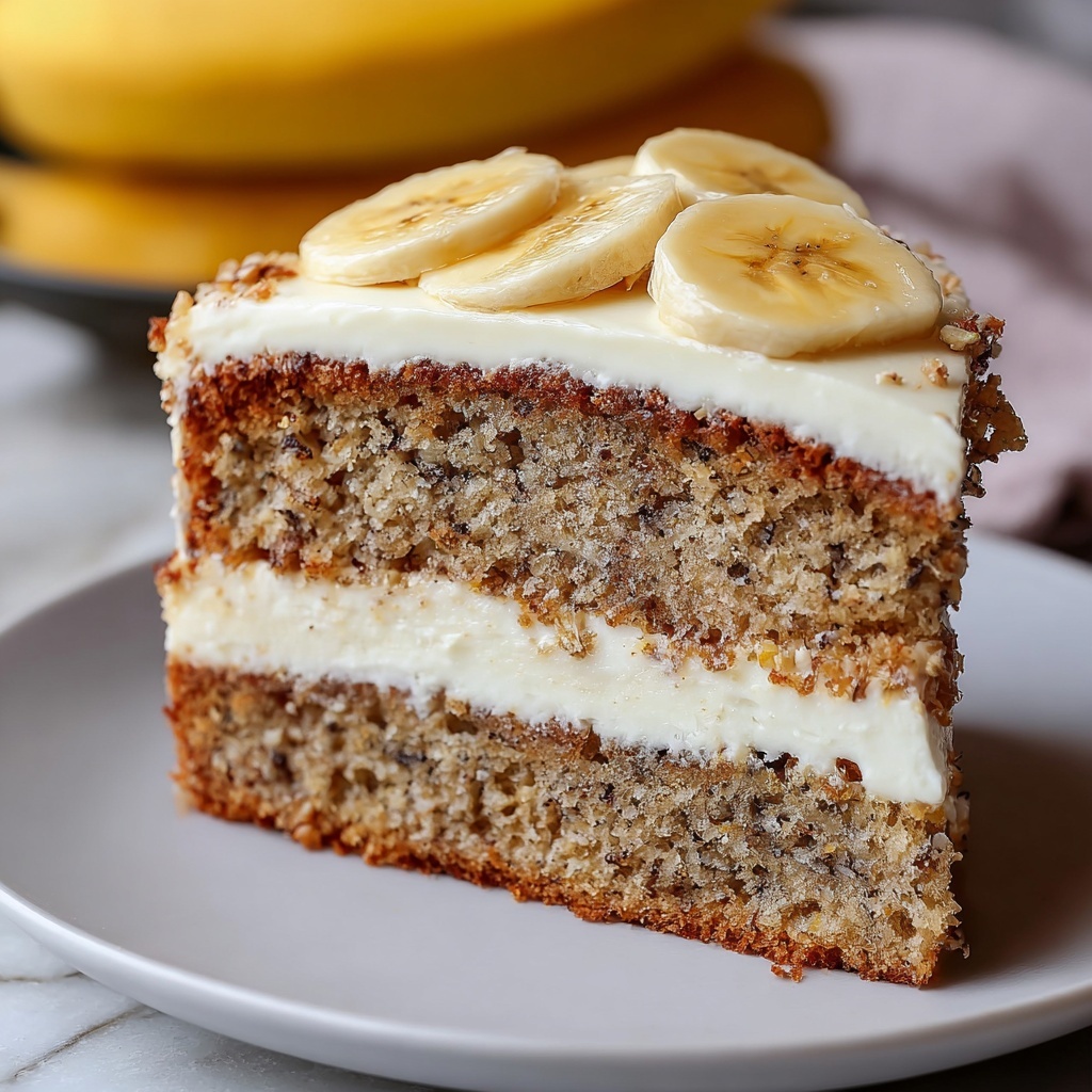 Banana Bread Cake with Cream Cheese Frosting Recipe - Recipe Image