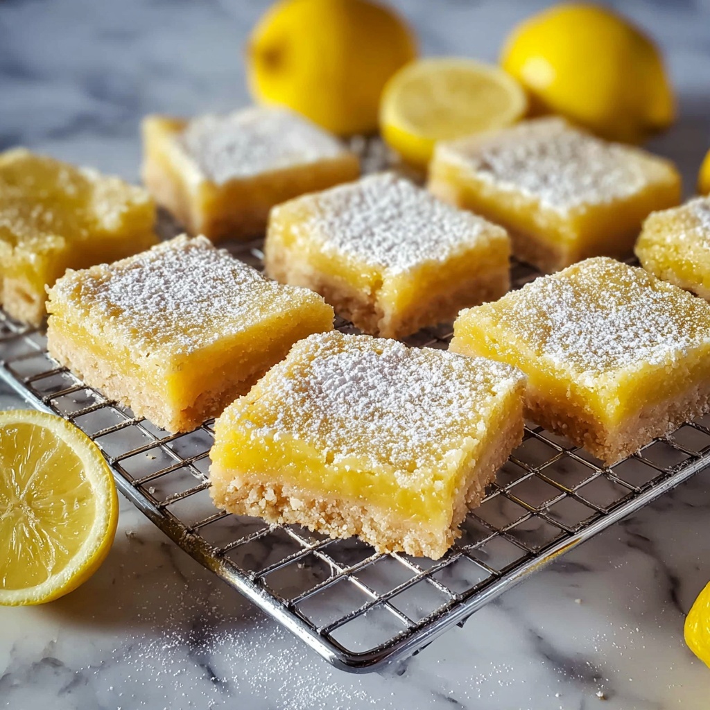 Lemon Squares Recipe - Recipe Image