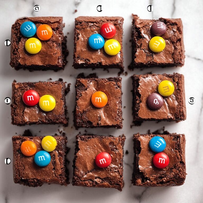 M&M’s Brownies Recipe