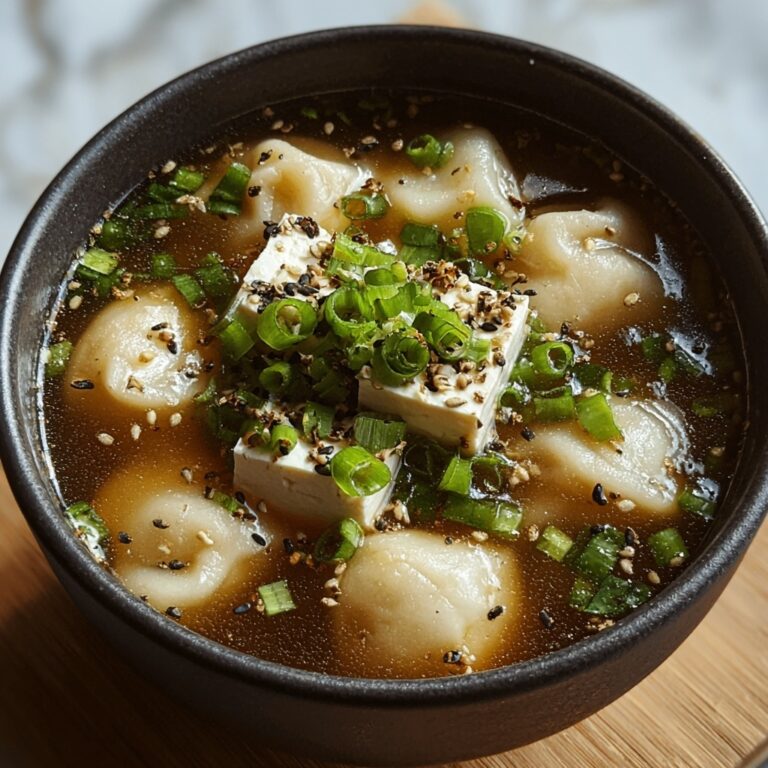 Homemade Wonton Soup Recipe