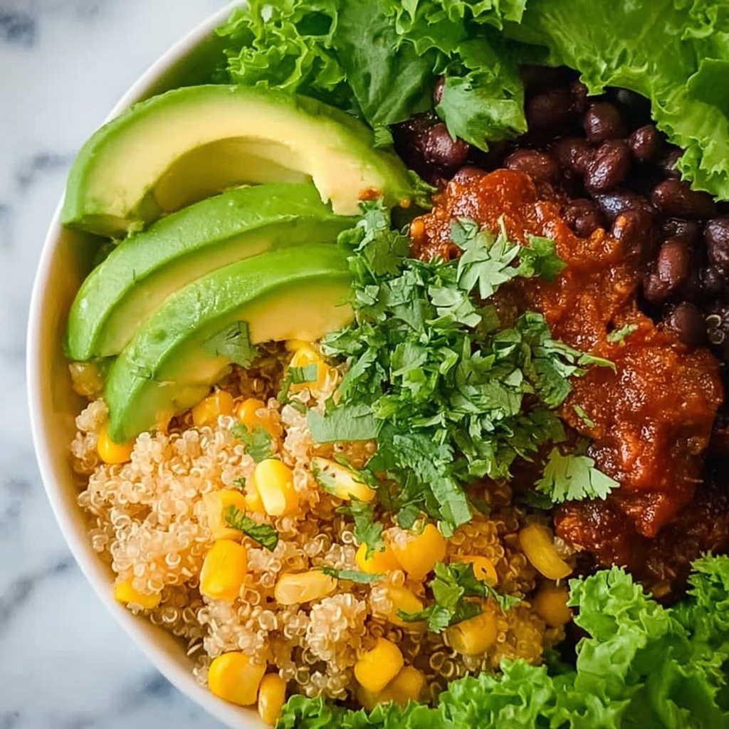 Vegetarian Quinoa Burrito Bowls Recipe - Recipe Image