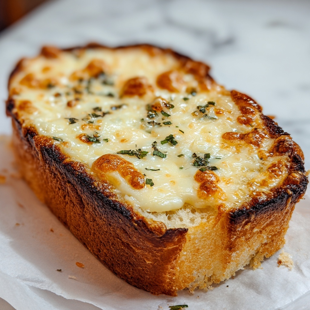 Garlic Cheese Bread Recipe - Recipe Image