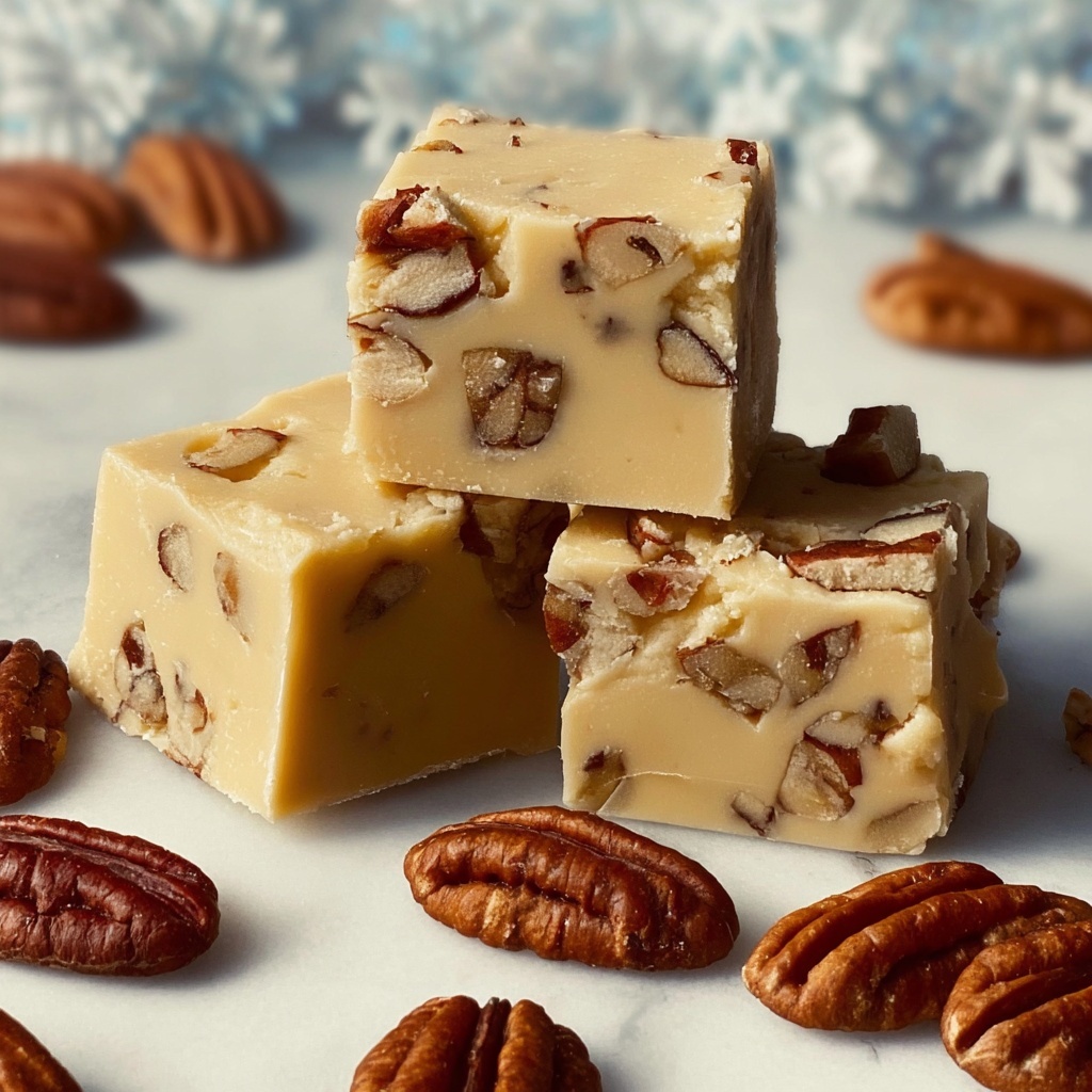 Butter Pecan Fudge Recipe - Recipe Image