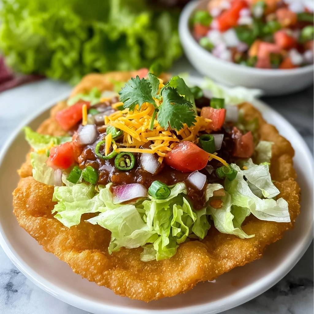 Navajo Tacos on Fry Bread Bliss Recipe - Recipe Image