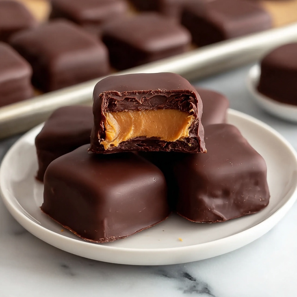 Chocolate Peanut Butter Candies Recipe - Recipe Image