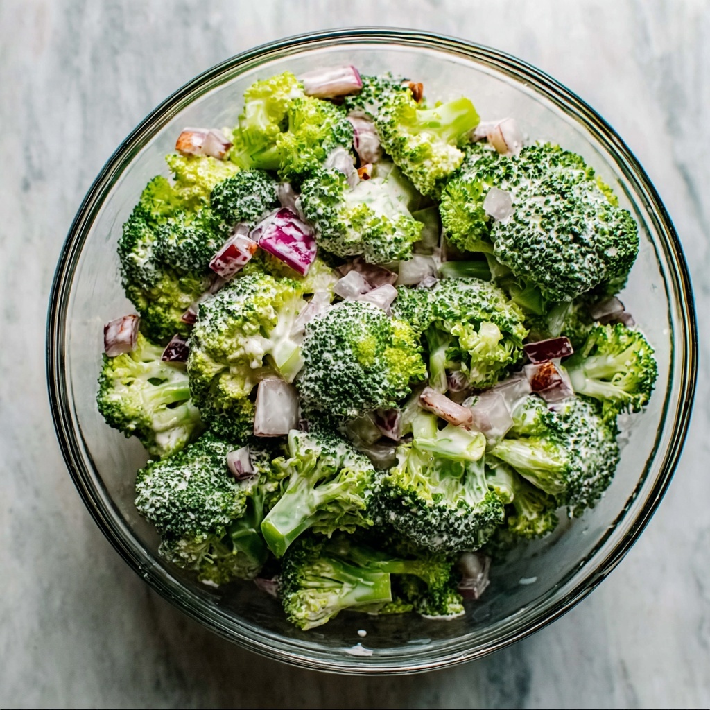 Broccoli Salad with Creamy Dressing Recipe - Recipe Image