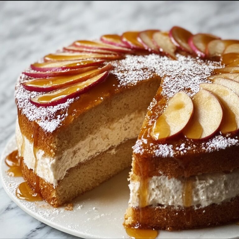 Maple Apple Ricotta Cake Recipe
