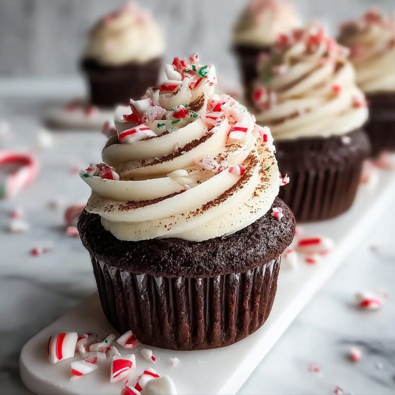 Peppermint Mocha Cupcakes Recipe