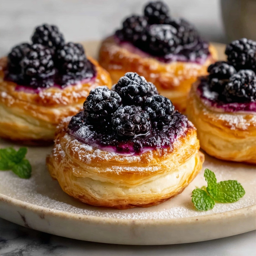 Blackberry Cream Cheese Danish Recipe - Recipe Image