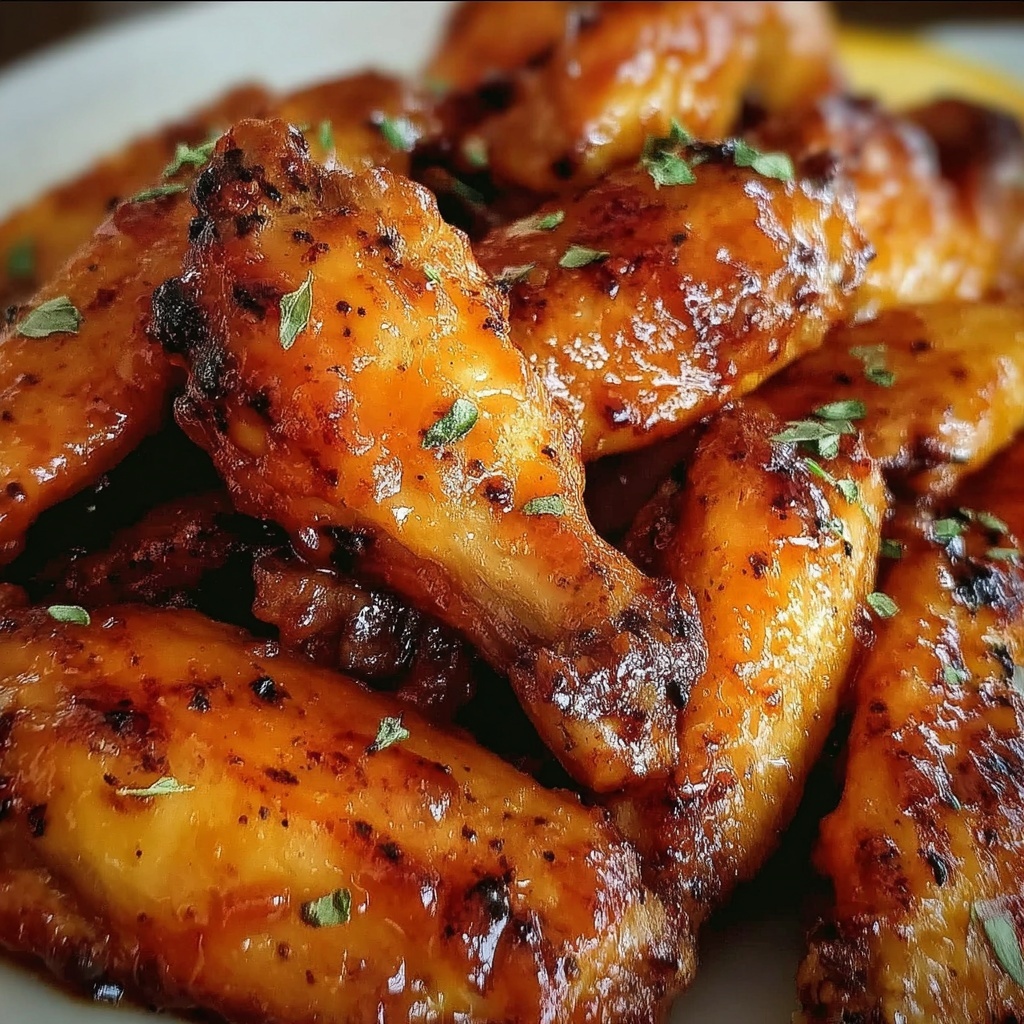 Honey Lemon Pepper Wings Recipe - Recipe Image