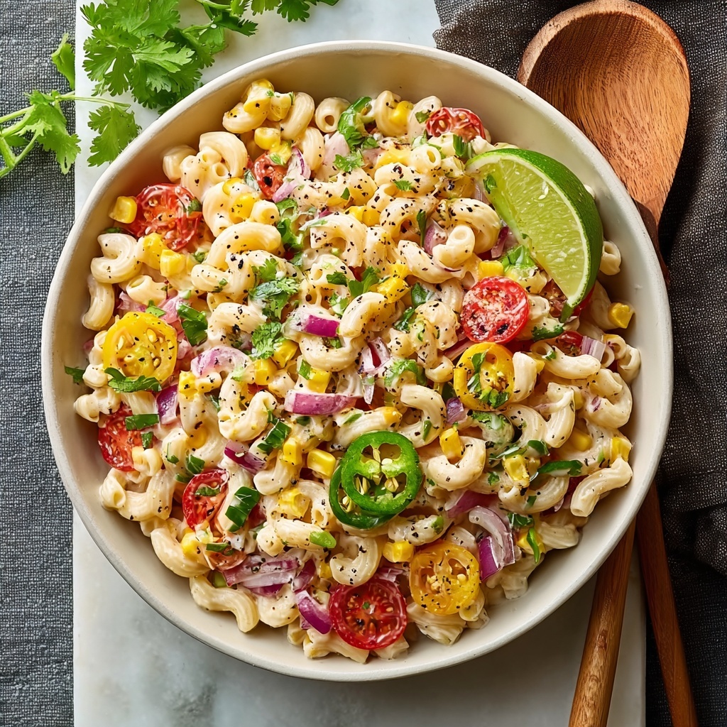 Mexican Macaroni Salad Fiesta Recipe - Recipe Image