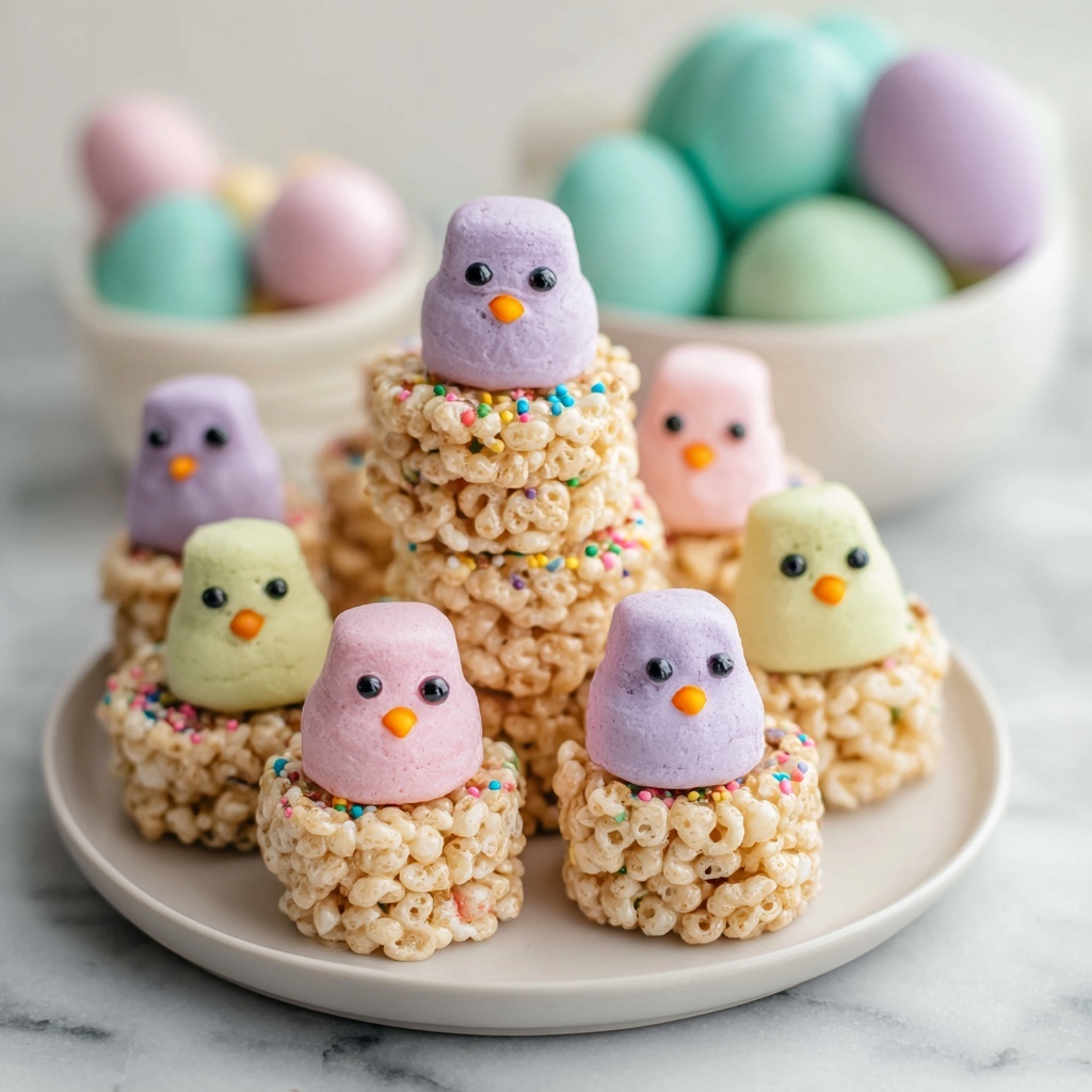 Peeps Rice Krispie Treats Recipe - Recipe Image
