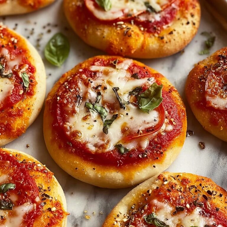 Homemade Mini Pizza Bagel Bites Recipe