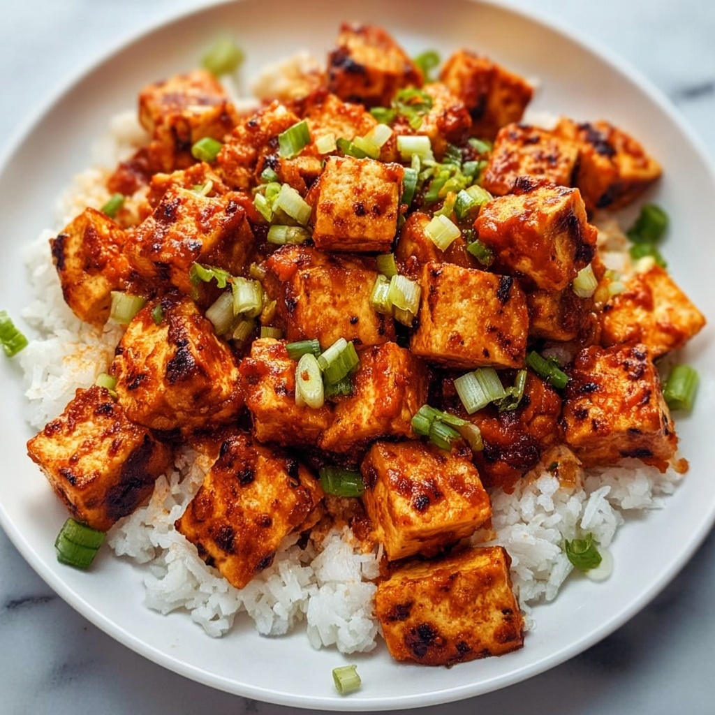 Baked Crispy Peanut Tofu Recipe - Recipe Image
