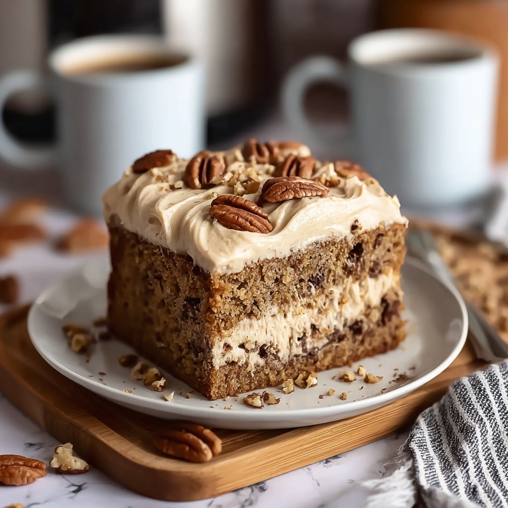 Date Coffee Cake with Walnuts & Espresso Recipe - Recipe Image
