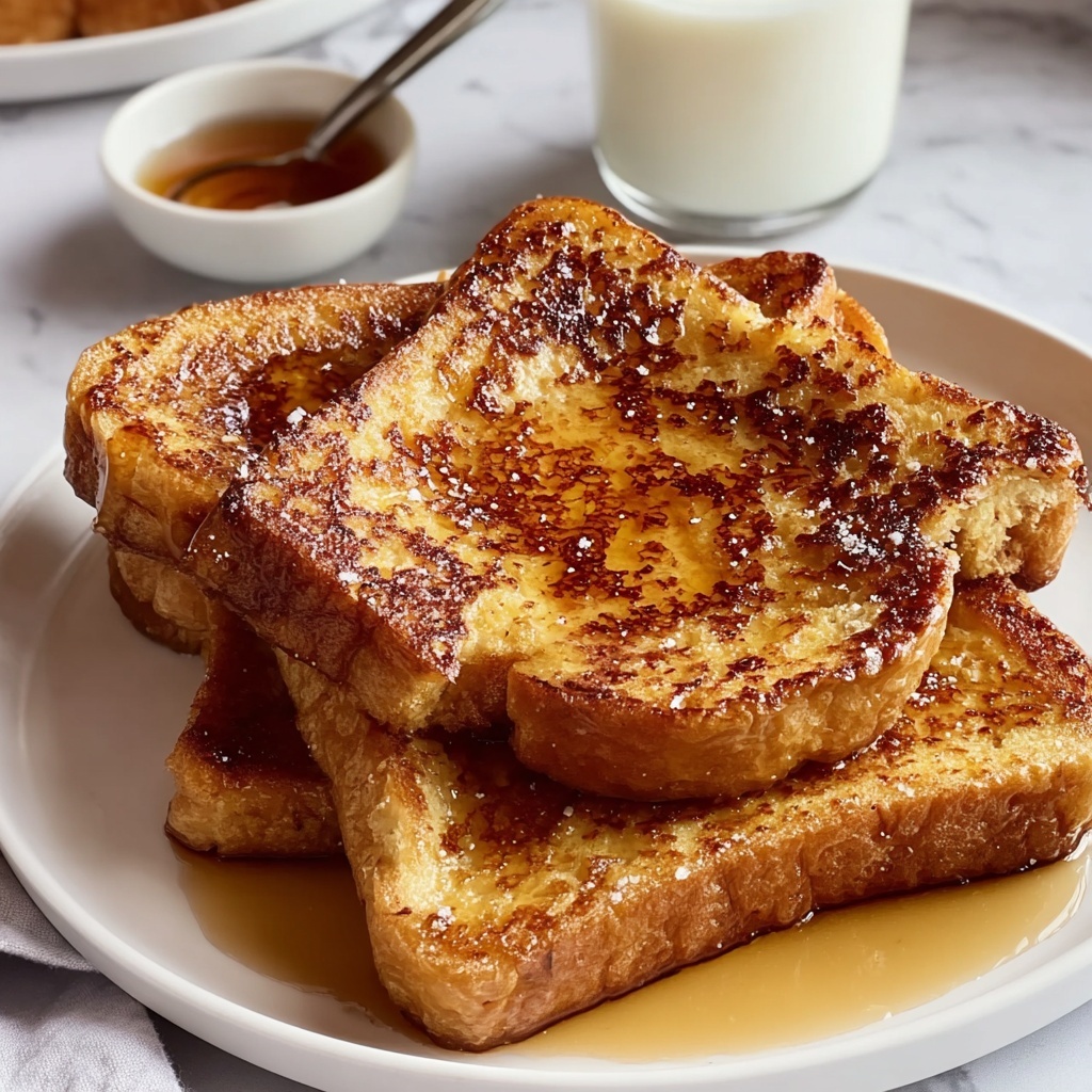 Honey Cinnamon Brioche French Toast Recipe - Recipe Image