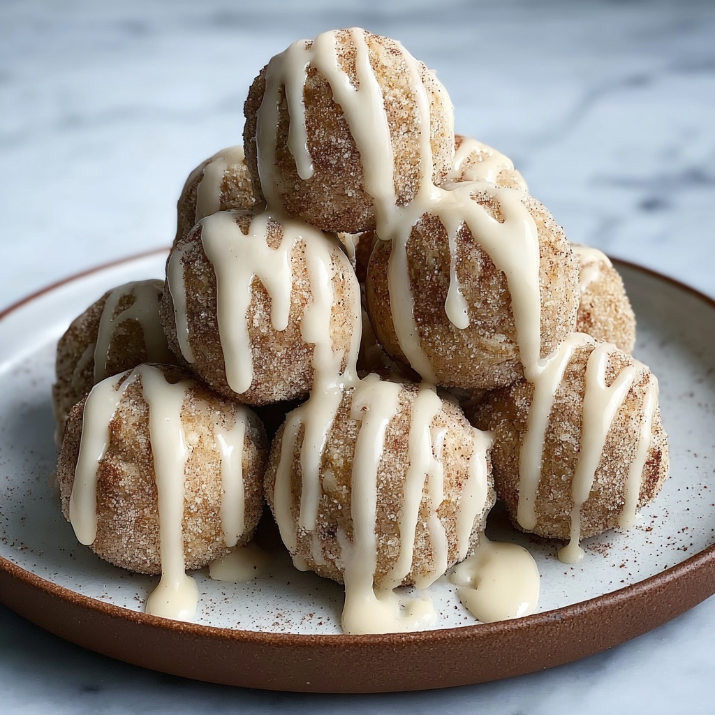 Cinnamon Roll Protein Bites: The Ultimate No-Bake Recipe - Recipe Image