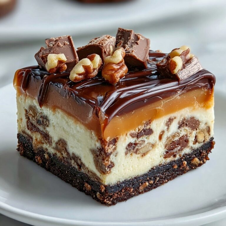 Peanut Butter Cheesecake Bars Recipe