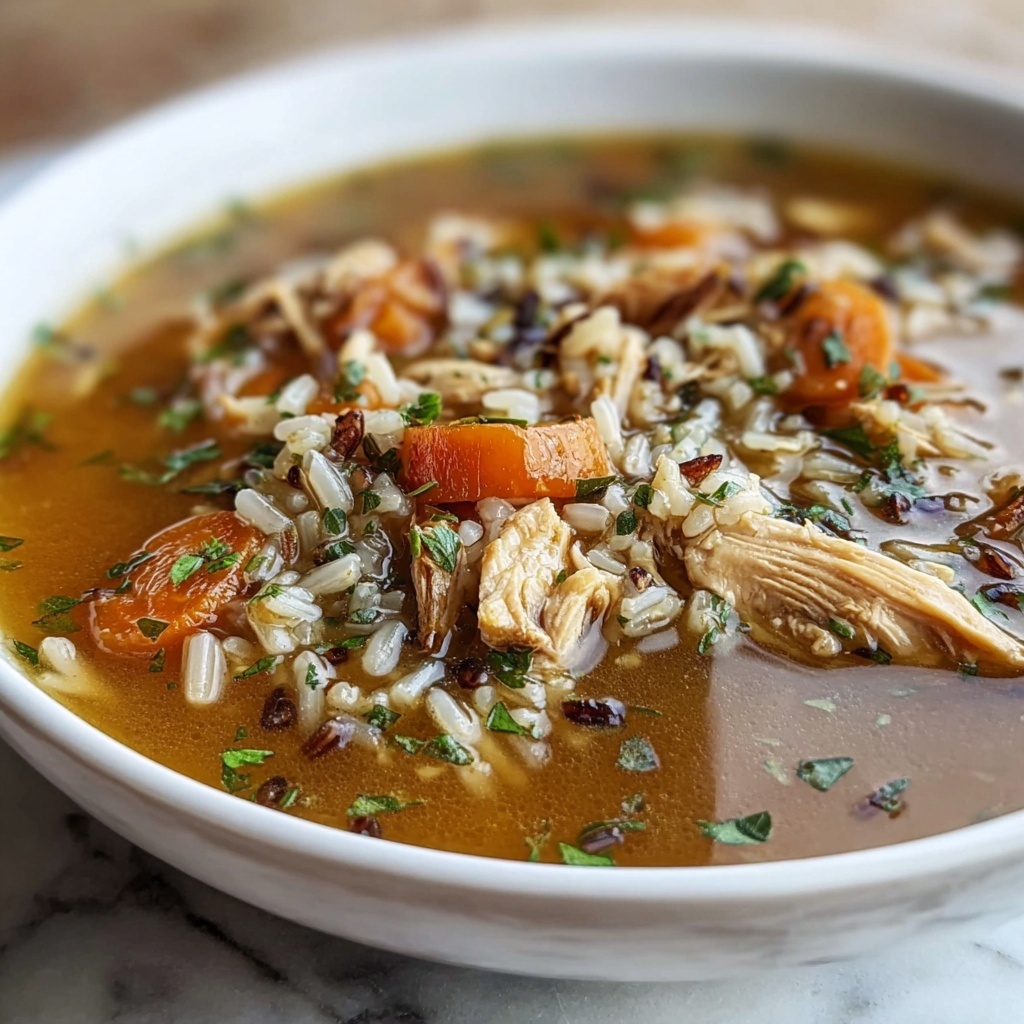 Creamy Chicken Wild Rice Soup Recipe - Recipe Image