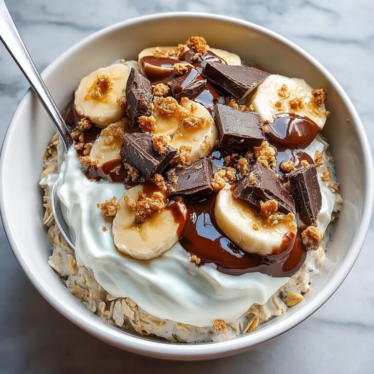 Banana Chocolate Overnight Oats Recipe