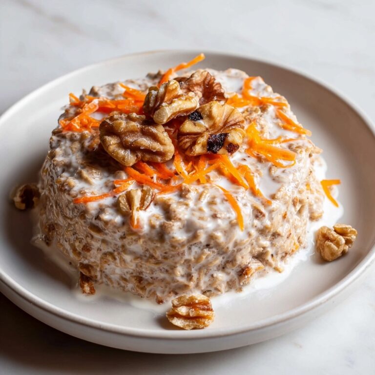 Carrot Cake Overnight Oats Recipe