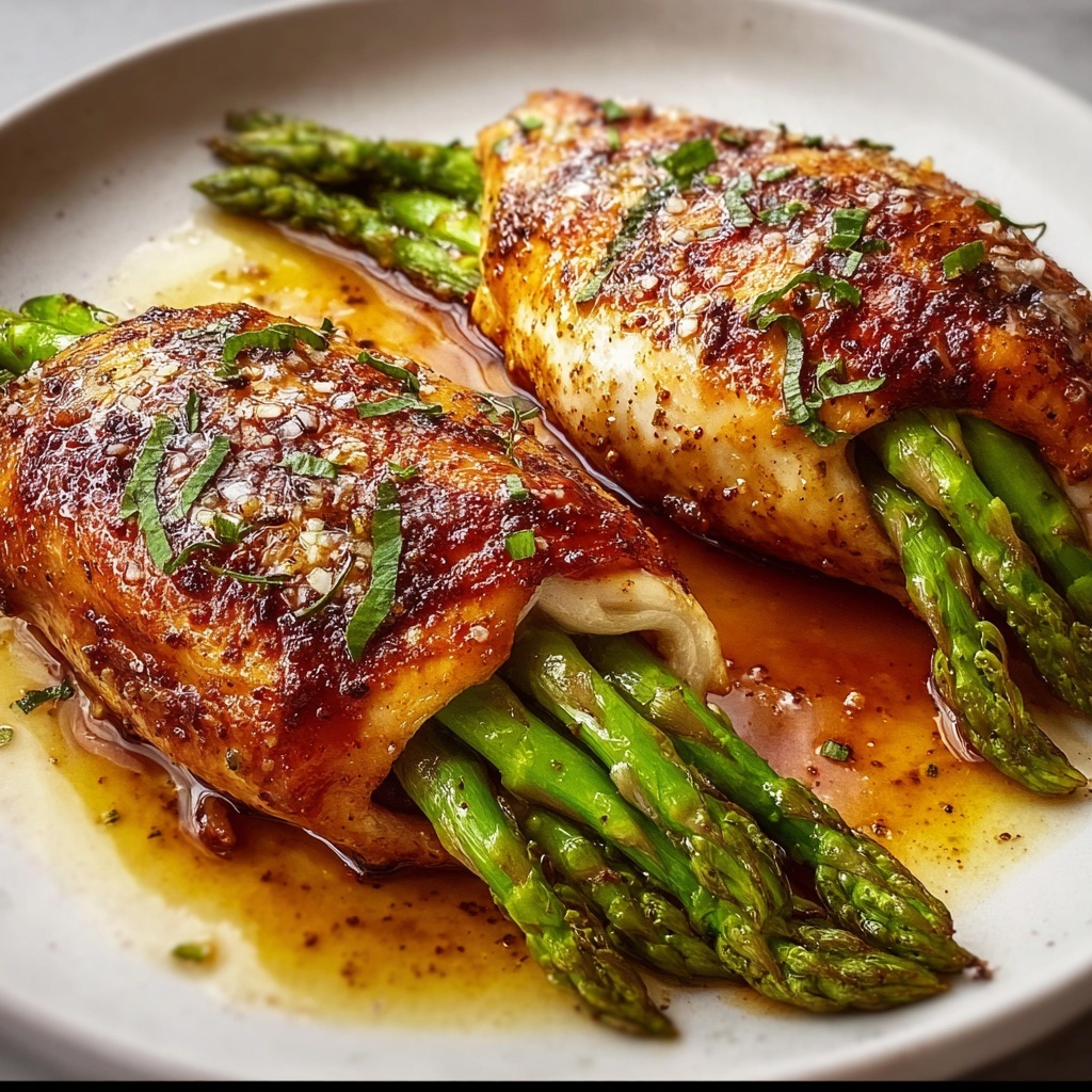 Asparagus Stuffed Chicken Breast Recipe - Recipe Image