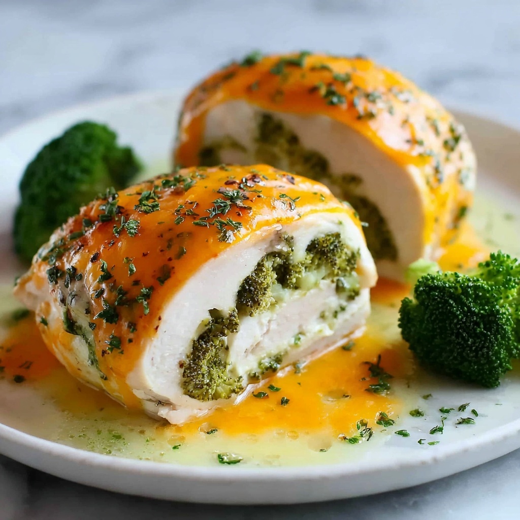 Broccoli Cheddar Stuffed Chicken Recipe - Recipe Image