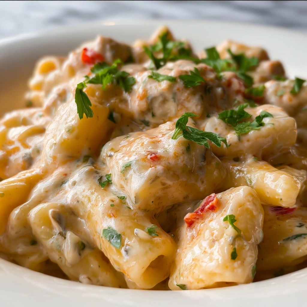 Creamy Rotel Pasta Bake Recipe - Recipe Image