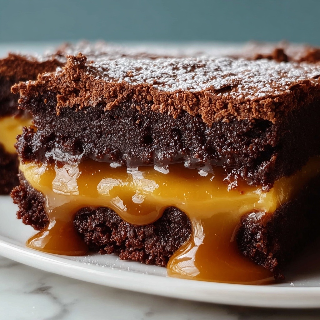 Craving Caramel Brownie Pie Recipe - Recipe Image