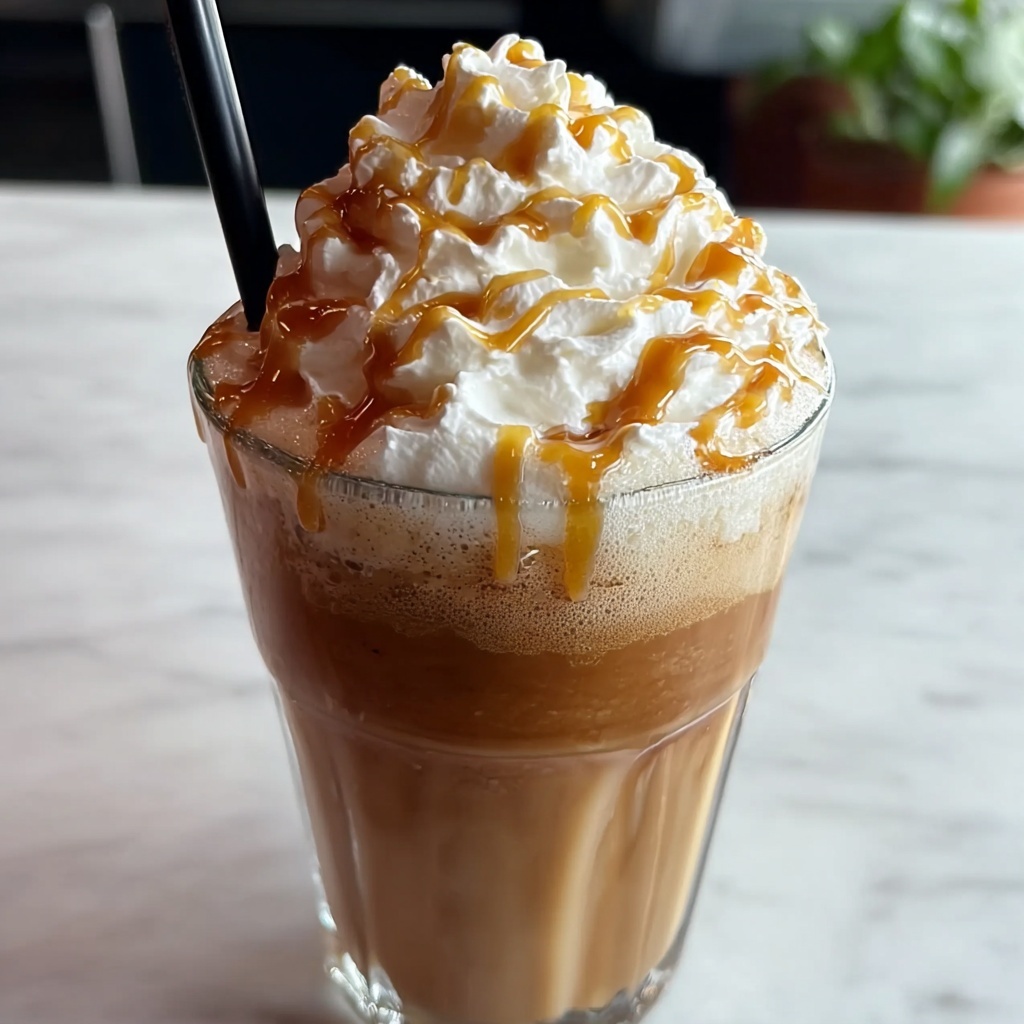 Iced Caramel Latte Recipe - Recipe Image