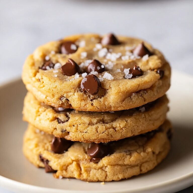 Thick and Chewy Peanut Butter Cookies Recipe