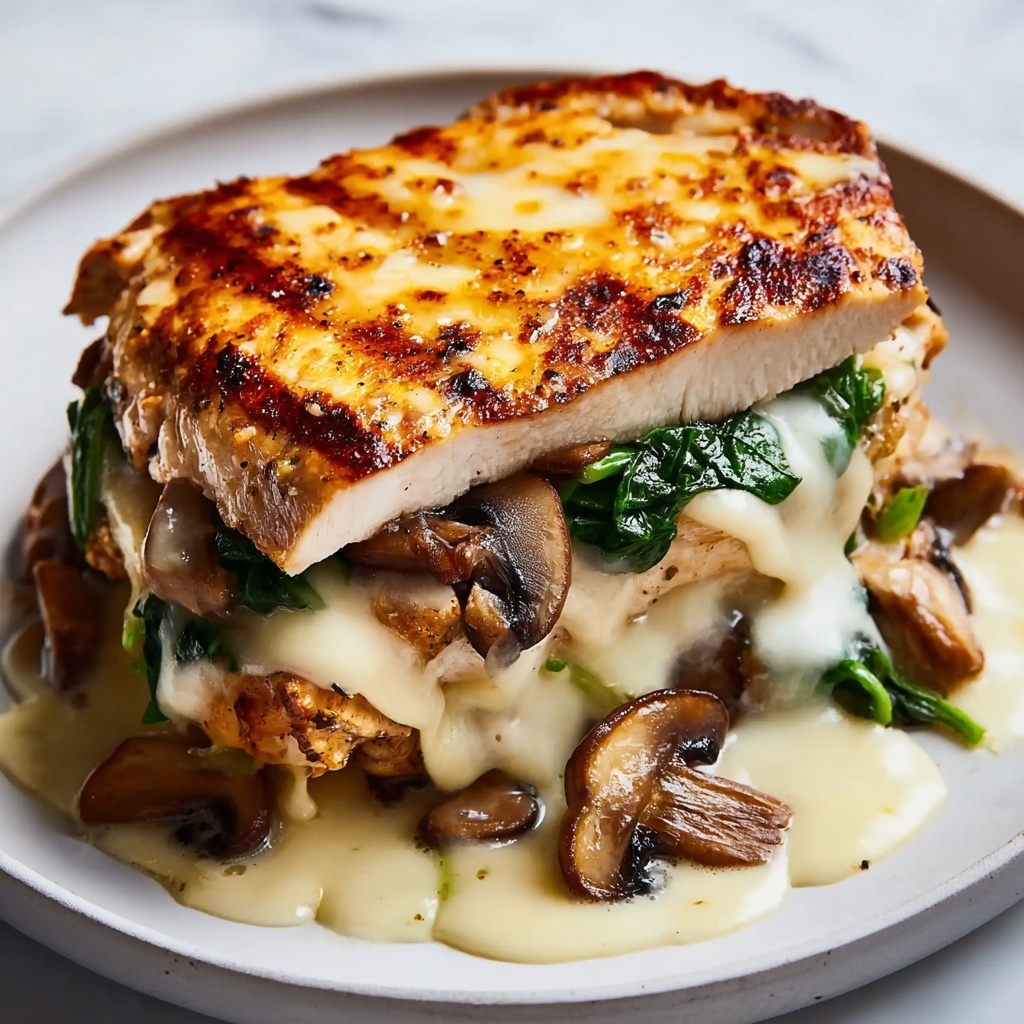 Mushroom-Stuffed Chicken Breast Recipe - Recipe Image