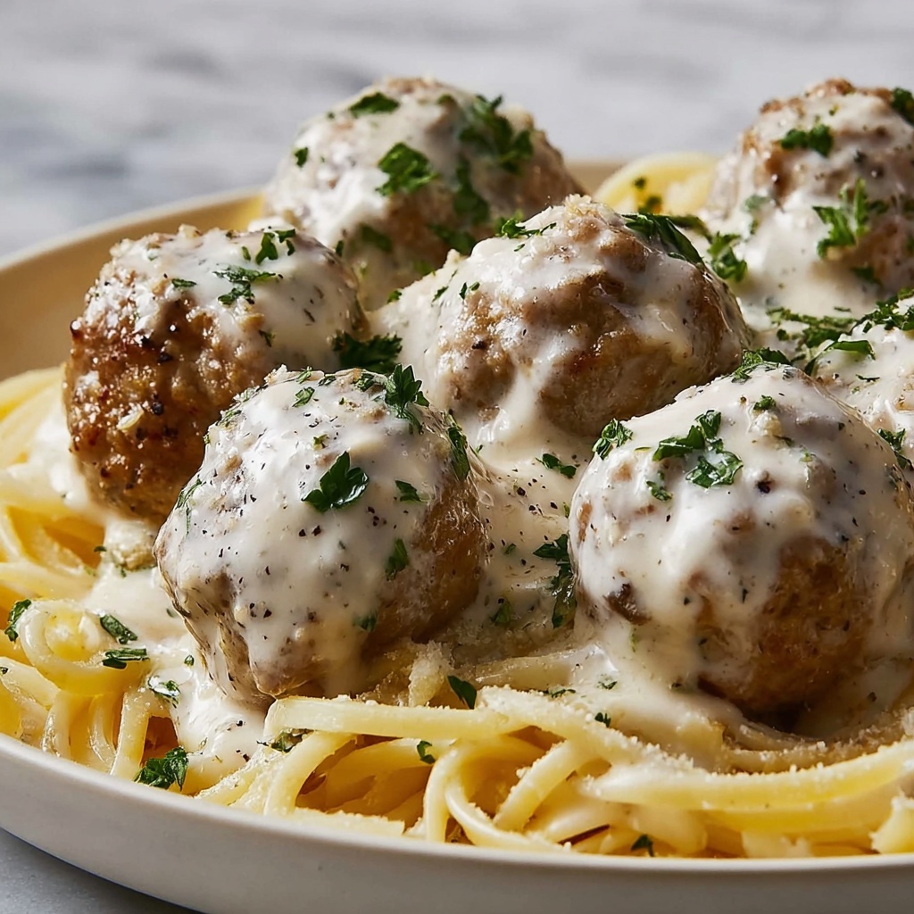 Swedish Meatball Pasta Recipe - Recipe Image