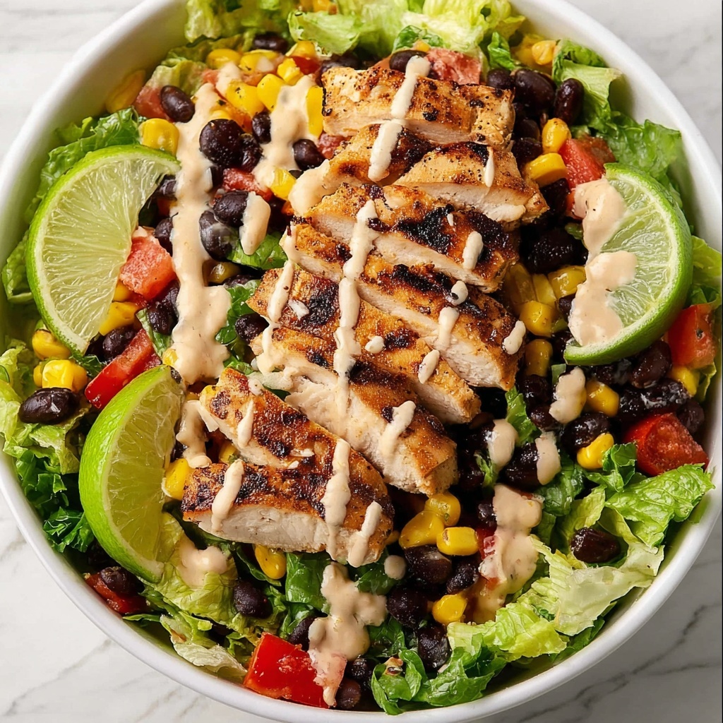 Tex-Mex Chopped Chicken Salad Recipe - Recipe Image