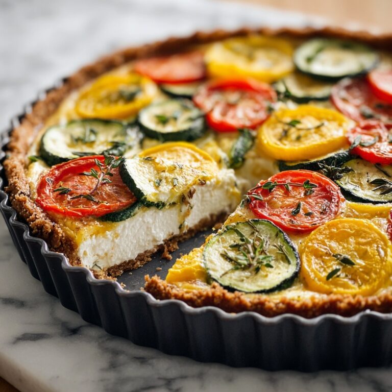 Crustless Garden Vegetable Quiche Recipe