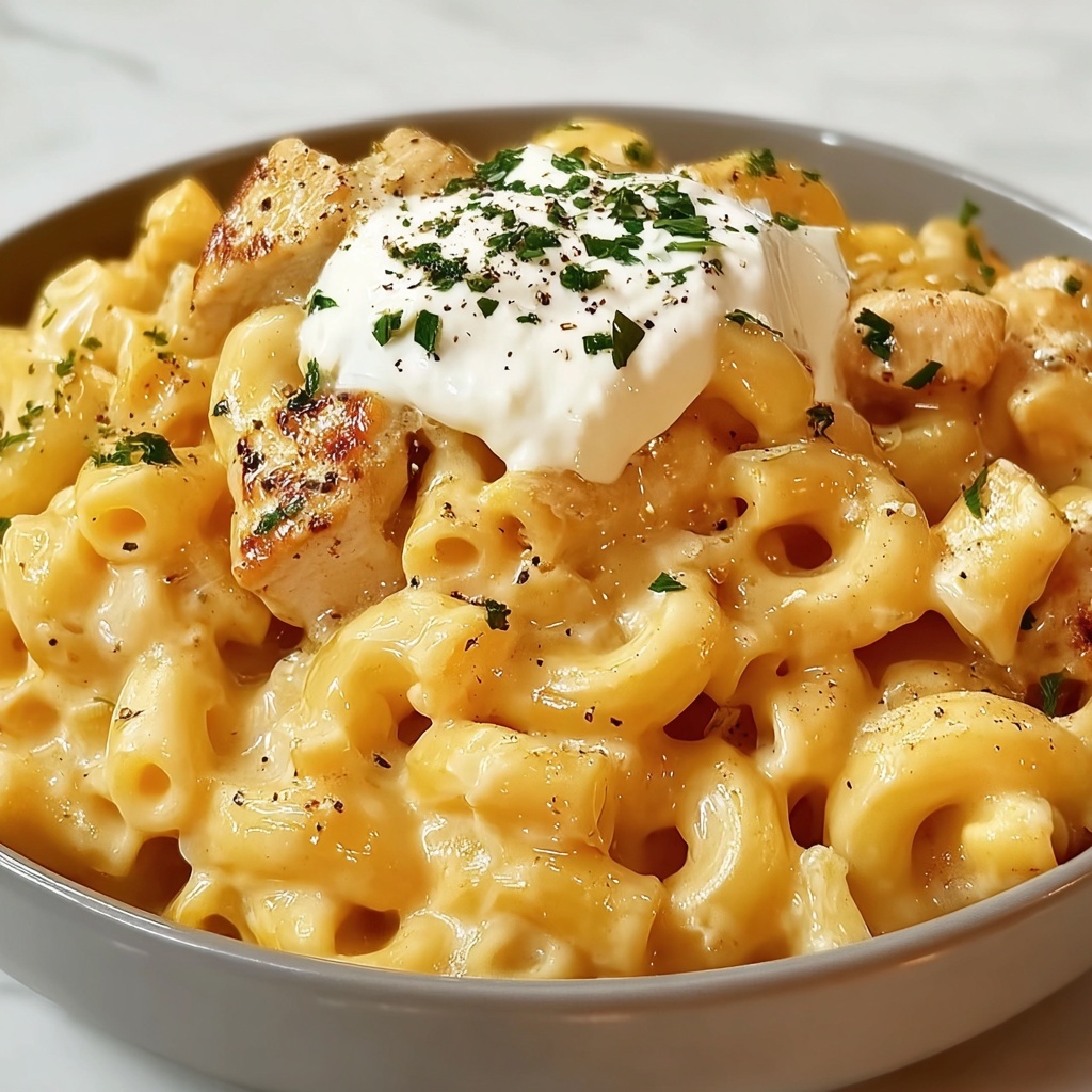 Cheesy Chicken Pasta Recipe - Recipe Image