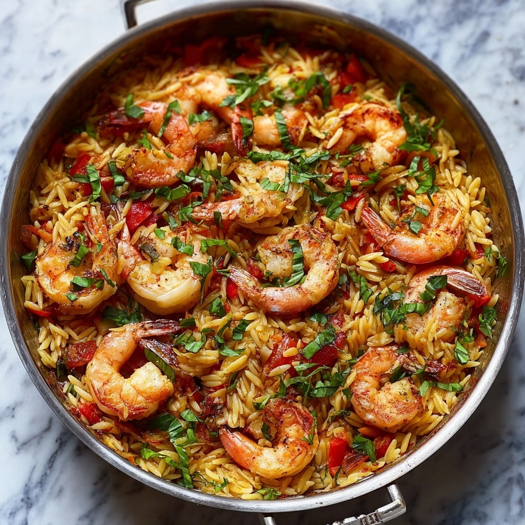 One-Pot Marry Me Shrimp and Orzo Pasta Recipe - Recipe Image