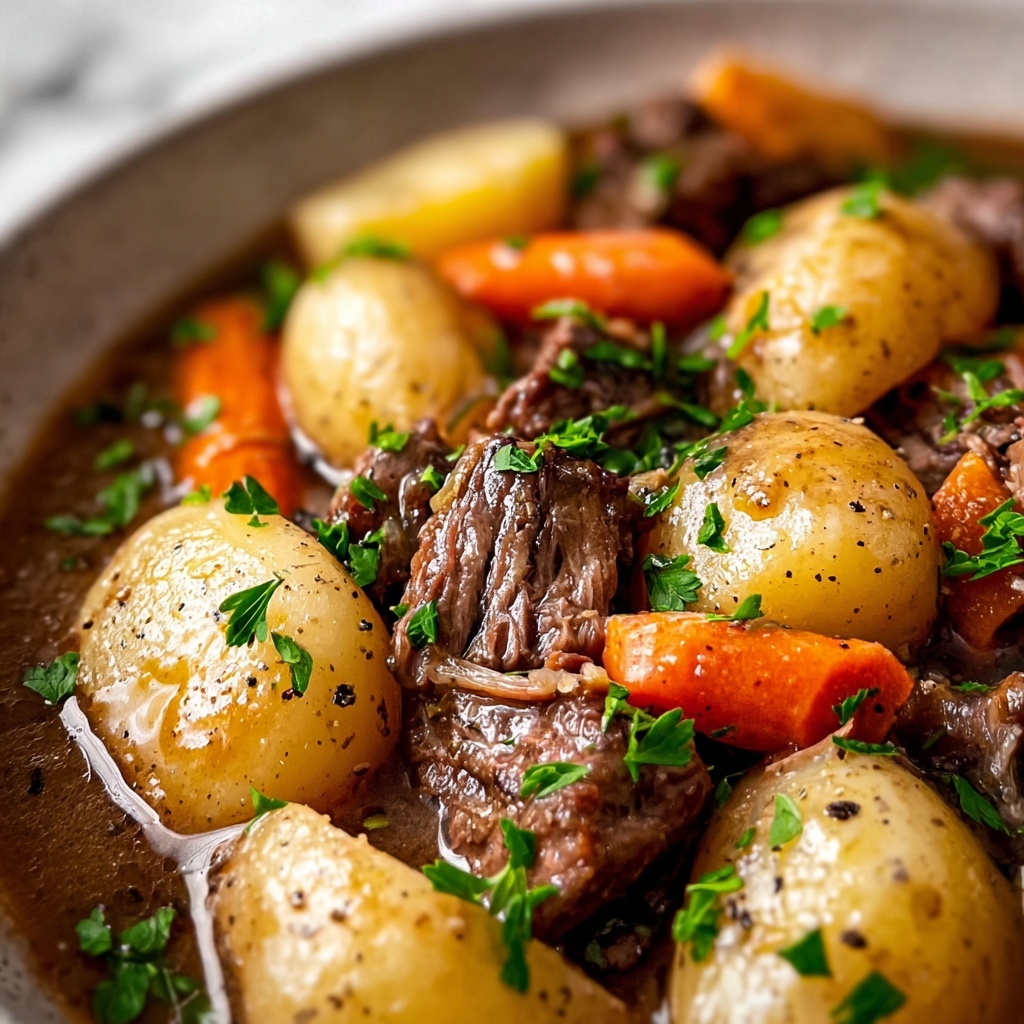 Mushroom Soup Pot Roast Recipe - Recipe Image