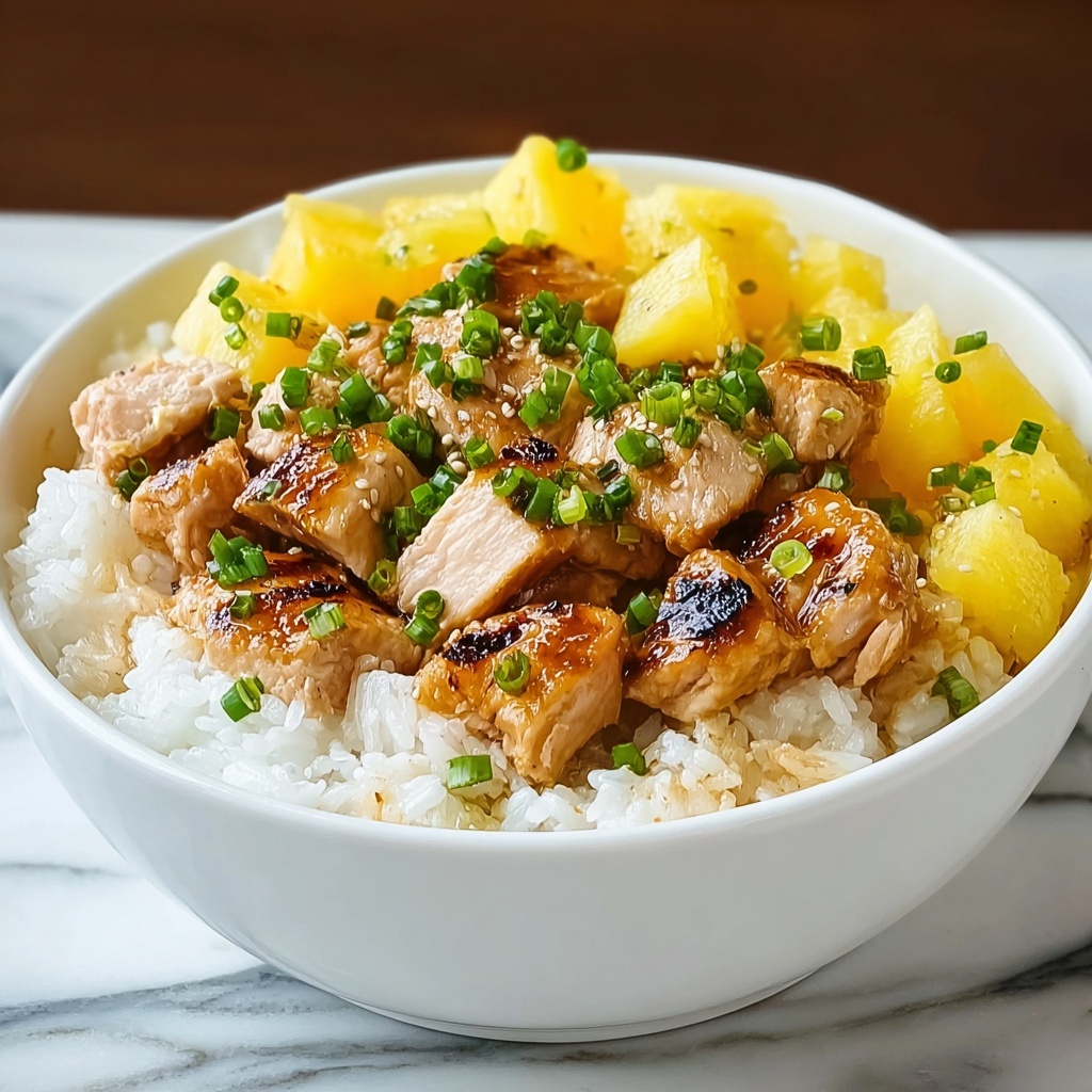 Tropical Pineapple Chicken & Rice Delight Recipe - Recipe Image