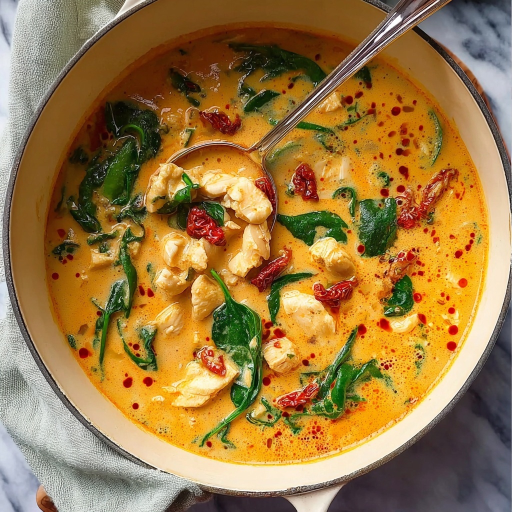 Marry Me Chicken Soup (Tuscan Style) Recipe - Recipe Image