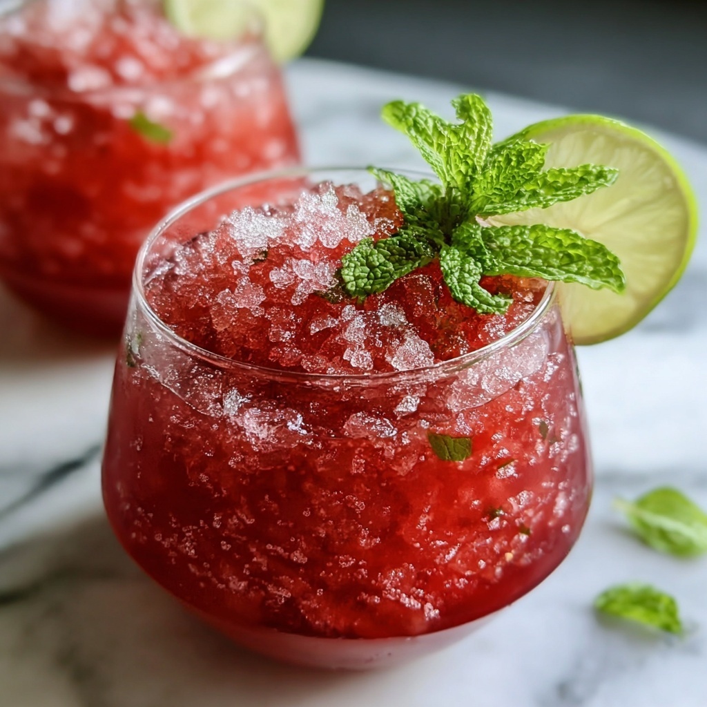 Frozen Strawberry Lime Daiquiri Recipe - Recipe Image