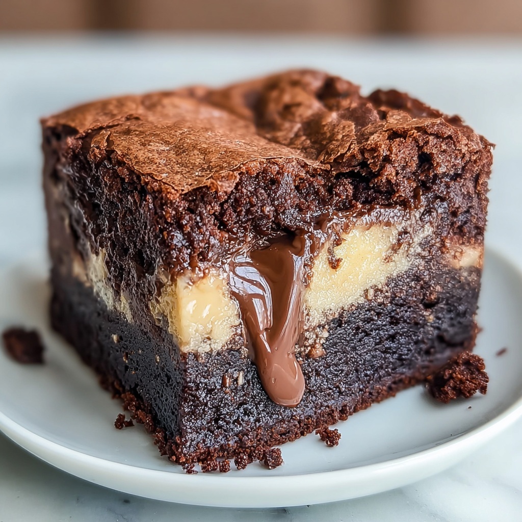 Peanut Butter Cup Brownies Recipe - Recipe Image