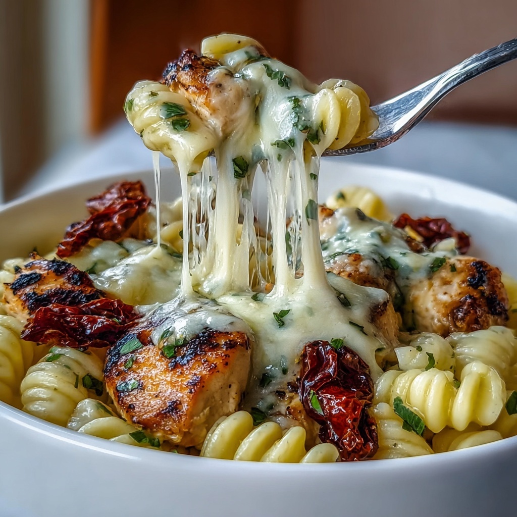Pesto Chicken Chili Mac Recipe - Recipe Image