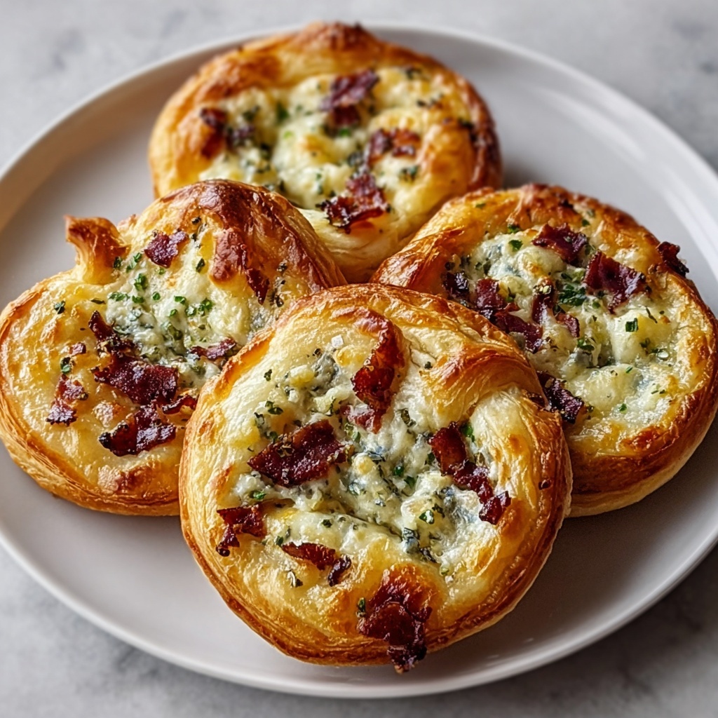 Pizza Roll Stuffed Garlic Knots Recipe - Recipe Image