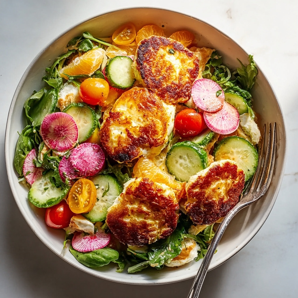 Halloumi Blood Orange Fattoush Recipe - Recipe Image